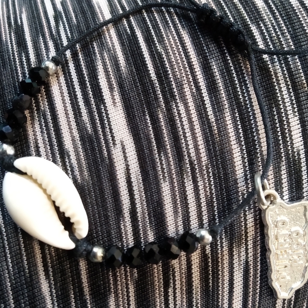 Puerto Rico Seashell Bracelet / Anklet - Exclusive